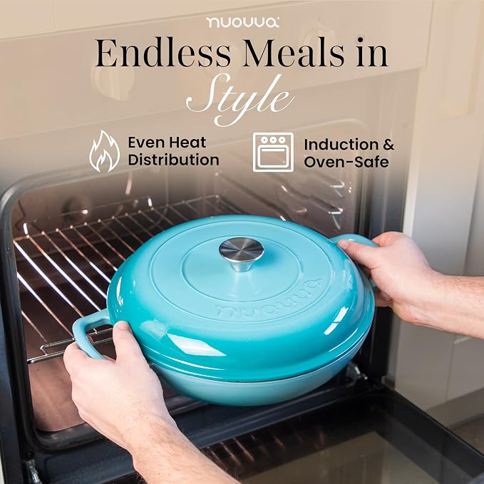 Shallow Cast Iron Casserole - Image 4