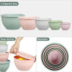 Greentainer Plastic Mixing Bowls - Image 6