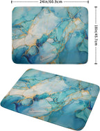 Marble Print Dish Drying Mat for Kitchen Counter - Image 2