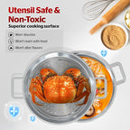 SUNHOUSE 2-Tier Stainless Steel Steamer Pot - Image 4