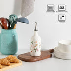Sweejar Ceramic Olive Oil Dispenser Bottle - Image 3