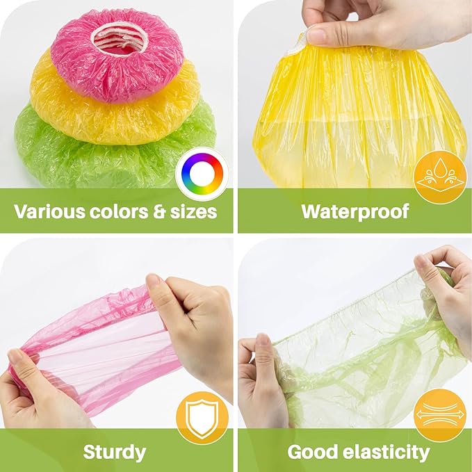 MAQIHAN 60Pcs Bowl Covers Reusable - Image 3