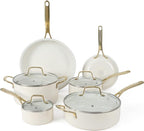 Martha Stewart Lockton Premium Non stick Non Toxic PFA Free Ceramic Interior 10 by MarthaStewart