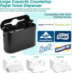 Multifold Paper Towel Dispenser Countertop, Commercial Hand Towel Dispenser - Image 7