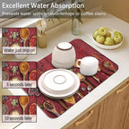 Dish Drying Mat for Kitchen Counter 2 Pack - Image 5