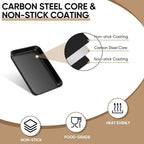 E-far Baking Sheet Set of 2, Nonstick Carbon Steel Baking Trays - Image 3