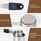 Magnetic Measuring cups and spoons Set, 5 Stainless Steel Magnetic Measuring - Image 6