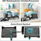 GSlife Stainless Steel Dish Drying Rack 2 Tier, Compact Dish Racks - Image 3