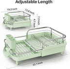 SNTD Dish Drying Rack, Expandable Dish Rack - Image 2
