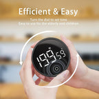 Digital Kitchen Timers, Magnetic Rotary Timer - Image 5