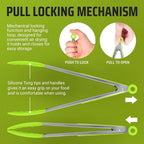 Kaluns Kitchen Tongs for Cooking Grilling Set of 4, BBQ Grill Tongs - Image 6