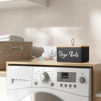 Bivvclaz Dryer Sheet Holder, Wooden Laundry Sheets Container, Laundry Room - Image 2