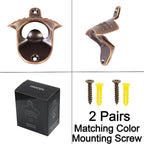 Vintage Copper Bottle Cap Opener Wall Mount, Retro Beer Bottle Opener - Image 5