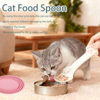 Cat Wet Food Spoon with Can Lids 3 oz, One fit 3 Standard Size Pet Cans - Image 3