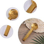 Tea Bag Squeezer Tongs, Stainless Steel Teabag Strainer Dispenser Gripper - Image 4