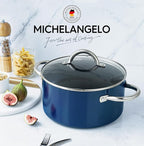 MICHELANGELO 6 Quart Stock Pot - Image 7