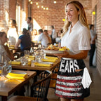 Server Apron with 3 Pockets, Waterproof Oil Waitress Waiter Half Apron - Image 4