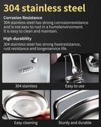 Pot Lid Organizer, Pot Lid Holder 304 Stainless Steel Pot Lid Stand, Lid and - Image 6