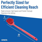 SPARTA 40501EC05 Plastic Large Scrub Brush, Kitchen Brush, Utility Brush - Image 5