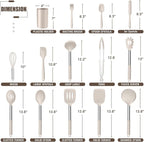 E-far 14 Pieces Silicone Cooking Utensils Set, Kitchen Utensils Set - Image 2