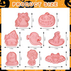 8 Pcs Cookie Cutters Set 3D Holiday Cookie Cutters - Image 5