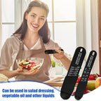6 Pcs Adjustable Measuring Spoon Plastic Tablespoon and Teaspoon Set Baking - Image 6