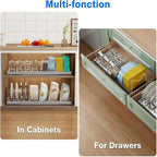 Mustorn Pots and Pans Organizer Under Cabinet - Image 5