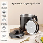 Kyraton Black Bacon Grease Container - Image 7