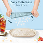 WIBIMEN Mini Ice Cube Trays, 0.55” Tiny Pebble Ice - Image 2