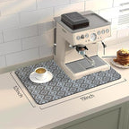 Bloss Dish Drying Mat, Fit Under Coffee Maker Machine/Kitchen Counter - Image 2