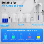 Fantictas Automatic Soap Dispenser, Touchless Hand Wall Mount Rechargeable 3 - Image 6