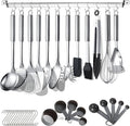 Berglander Kitchen Utensils Set 38 Pieces, Stainless Steel Cooking Utensils Set by Berglander