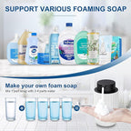 Ceramic Foaming Soap Dispenser, 12 oz Bathroom Foam Hand Soap Dispenser - Image 4