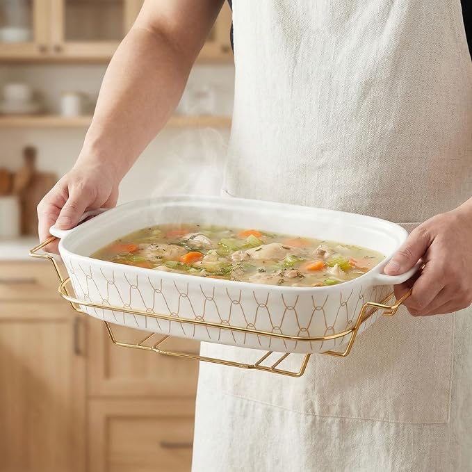 13" x 9" Ceramic Casserole Dish - Image 7