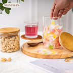 32oz 6PCS Round Airtight Glass Food Storage Jars, Stackable Spice Jar, Kitchen - Image 8