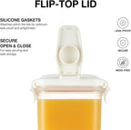 LocknLock Aqua Fridge Door Water Jug | Clear Pitcher | BPA Free Plastic Pitcher - Image 5