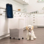 IRIS USA Airtight Dog Food Storage Container, Attachable Wheels, - Image 5