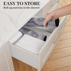 LuxStep Dish Drying Mat Super Absorbent Kitchen Counter Mat Rubber Backing - Image 5