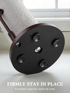 SMARTAKE Paper Towel Holder, Paper Towel Dispenser Standing Weighted Base Non - Image 6