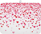 Valentine's Day Dish Drying Mat by Kawani