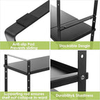 Across-Star Expandable Cabinet Shelf Organizer Rack, Stackable Kitchen Counter - Image 6