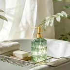 AmazerBath Soap Dispenser Green Glass Soap Dispenser - Image 6