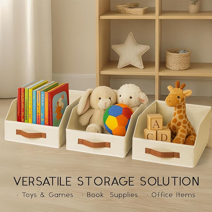 Homsorout Fabric Storage Bins for Organizing - Image 9