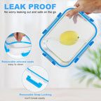30 Pieces Glass Food Storage Containers, Meal Prep Set - Image 5
