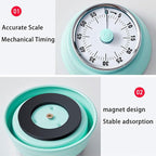 Elegant Stainless Steel Vintage Kitchen Timer - Image 8