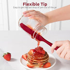 U-Taste Skinny Silicone Jar Spatula: 600ºF Heat-Resistant Food-Grade 10in Long - Image 7