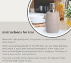 Clasin Home Sandstone Textured Resin Soap Dispenser - Image 9
