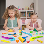 28Pcs Dough and Clay Play Tools Kit - Image 2
