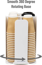 Mind Reader Cup and Lid Carousel, Countertop Org, Coffee Bar, Beverage Cup - Image 4