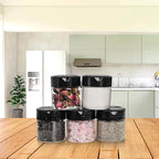Foraineam 30 Pack Clear Plastic Jars 4 oz Mini Seasoning Bottles Spice Jars - Image 5